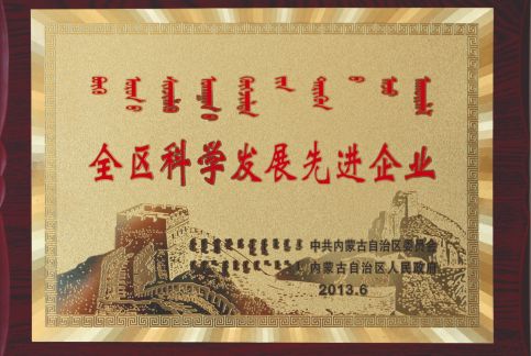 全區科學發展先進企業